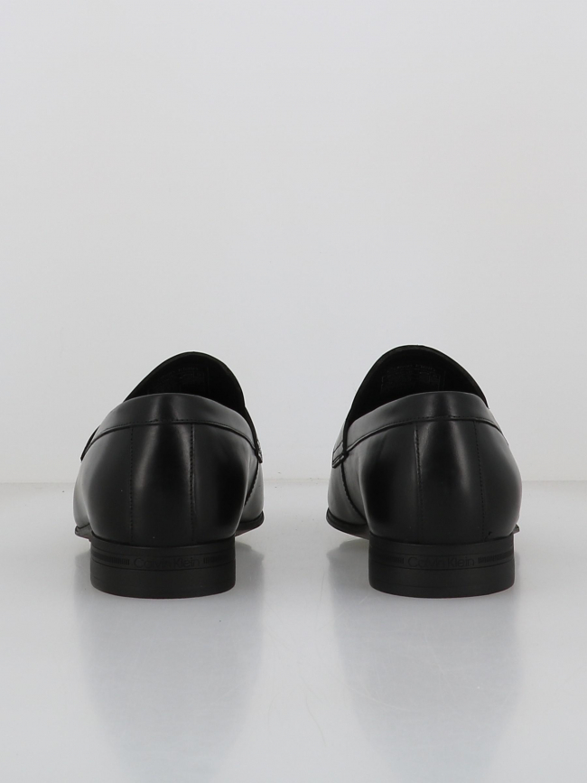 Mocassin en cuir noir homme - Calvin Klein