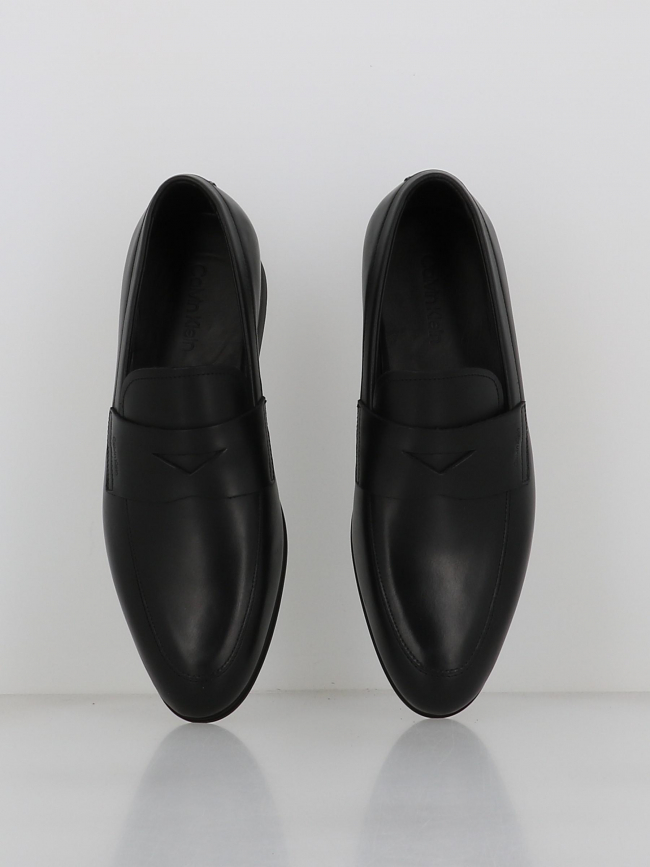 Mocassin en cuir noir homme - Calvin Klein