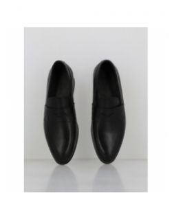 Mocassin en cuir noir homme - Calvin Klein