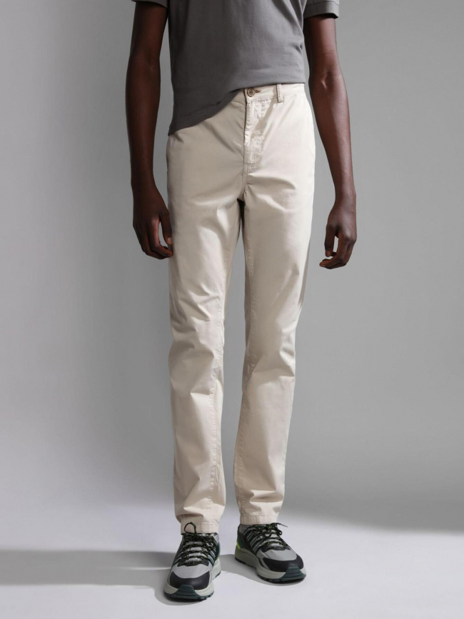 Pantalon chino puyo beige homme - Napapijri