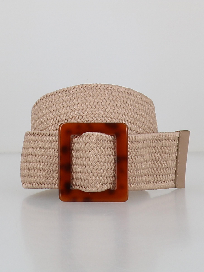 Ceinture pcvivia waist belt sww beige naturel femme - Pieces