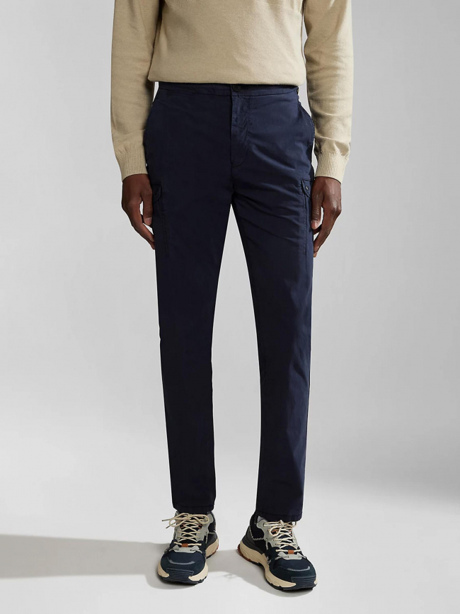 Pantalon cargo dease bleu marine homme - Napapijri