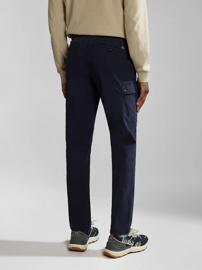 Pantalon cargo dease bleu marine homme - Napapijri