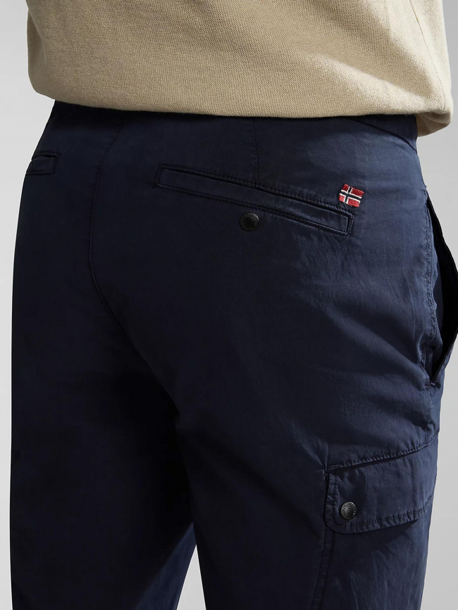 Pantalon cargo dease bleu marine homme - Napapijri