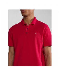 Polo uni ealis rouge homme - Napapijri