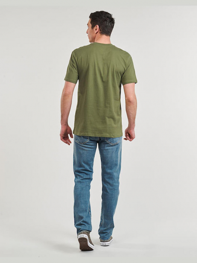 T-shirt one last surf kaki homme - Quiksilver