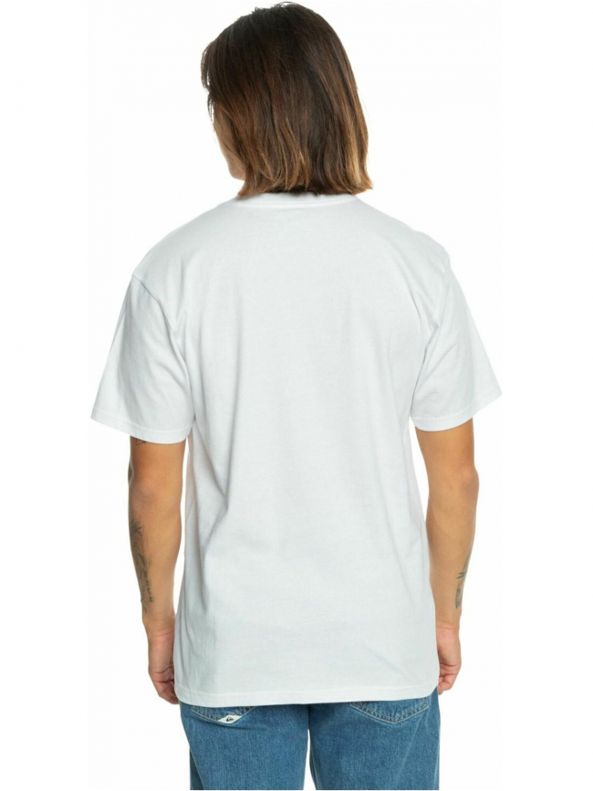 T-shirt one last surf blanc homme - Quiksilver