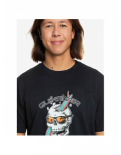 T-shirt one last surf noir homme - Quiksilver