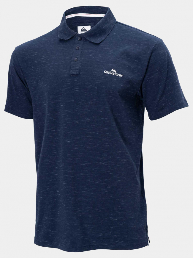 Polo stretch manches courtes bleu marine homme - Quiksilver