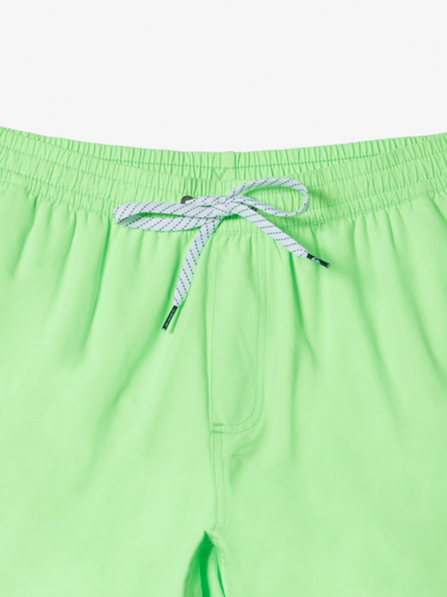 Short de bain everyday volley 15 vert fluo homme - Quiksilver