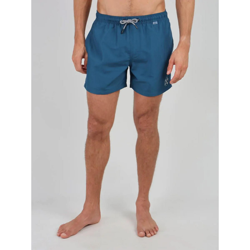 Short de bain uni valens turquoise homme - Oxbow