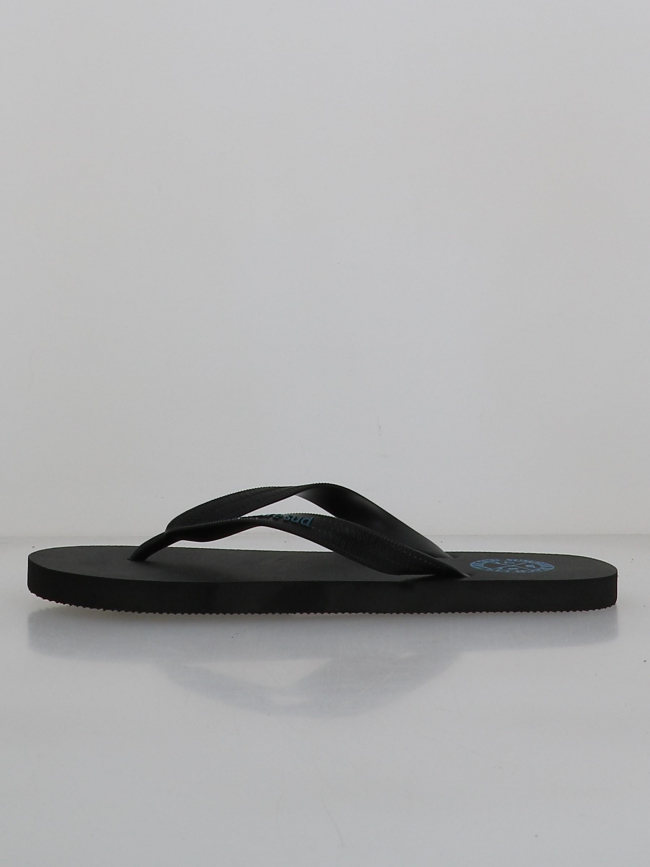 Tongs colorblock noir homme - Culture Sud