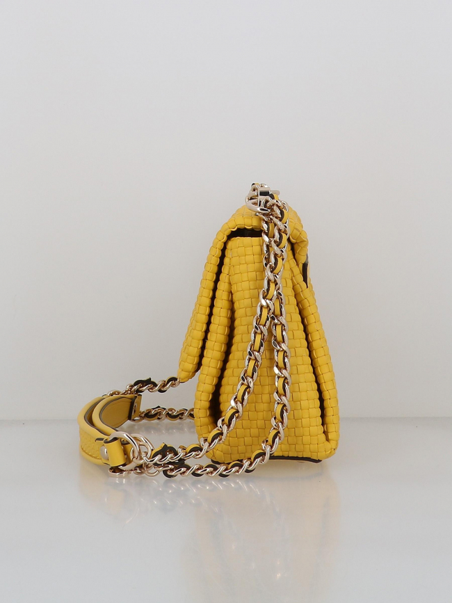 Sac bandoulière etel girlfriend satc jaune femme - Guess