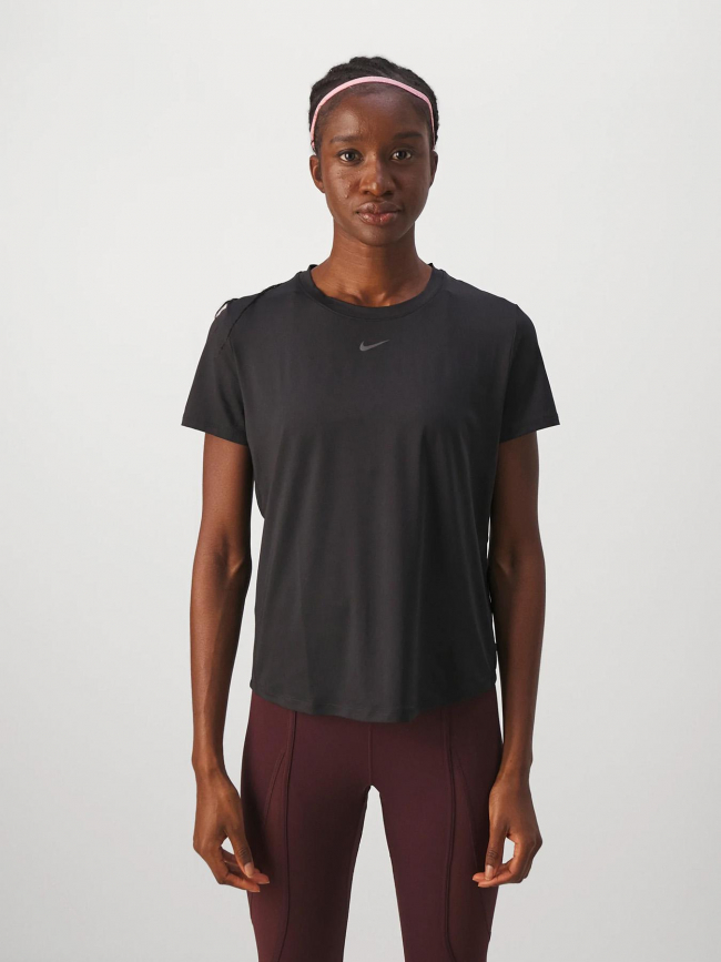 T-shirt de sport one classic performance noir femme - Nike