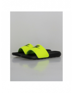 Claquettes victori one slide jaune fluo noir homme - Nike