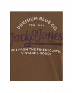 T-shirt blulouie kaki homme - Jack & Jones