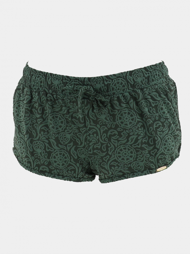 Short de bain imprimés sacha kaki femme - Grain De Sable