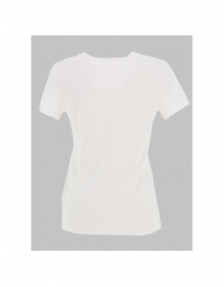 T-shirt g graphic effet logo blanc femme - Puma