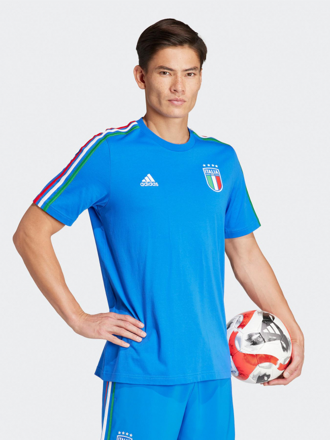 T-shirt football figc italie bleu homme - Adidas