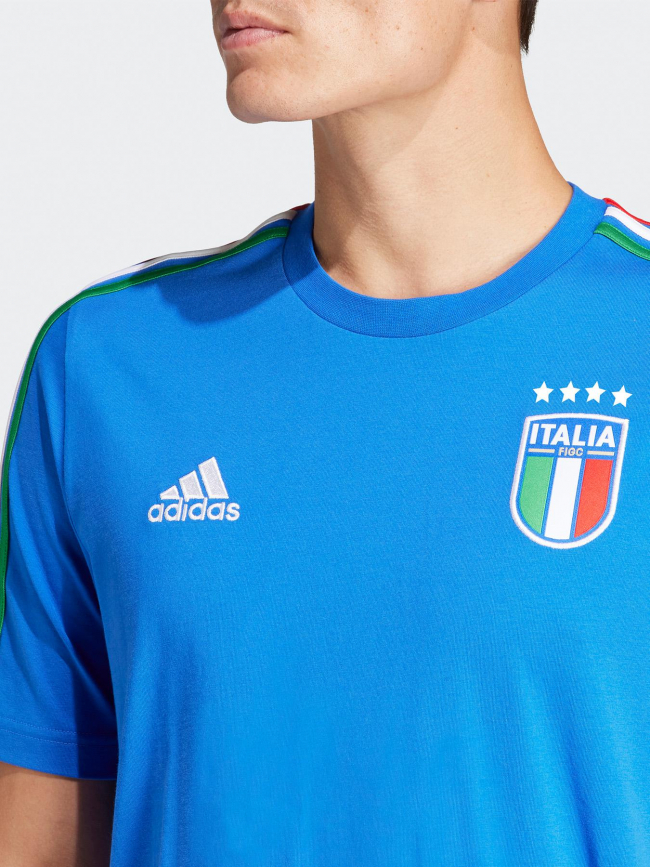 T-shirt football figc italie bleu homme - Adidas