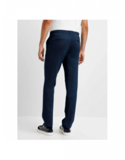 Pantalon chino points pina bleu marine homme - Izac