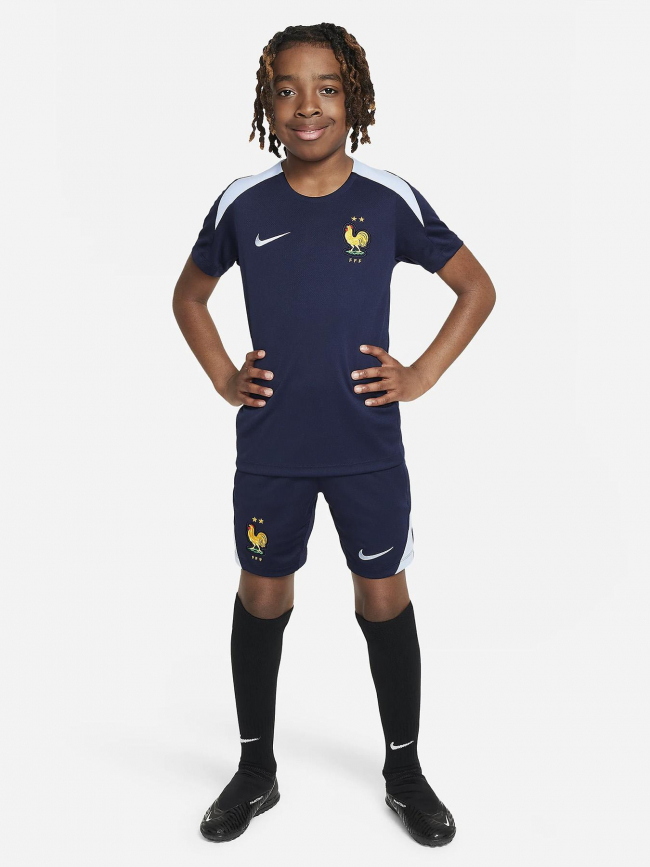 Maillot de football fff france bleu marine enfant - Nike