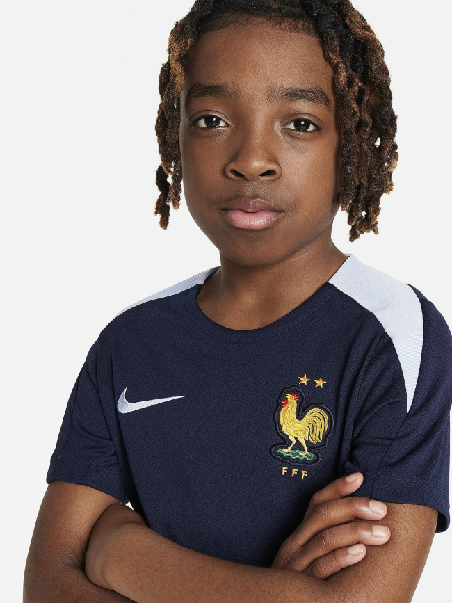 Maillot de football fff france bleu marine enfant - Nike