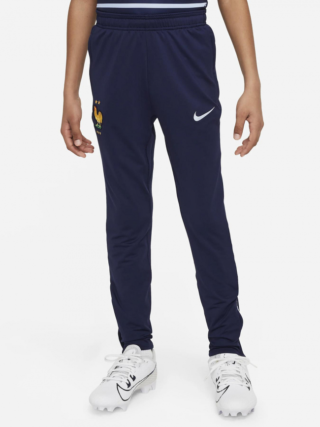 Jogging de football fff france bleu marine enfant - Nike