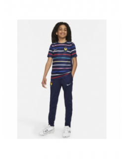 Jogging de football fff france bleu marine enfant - Nike