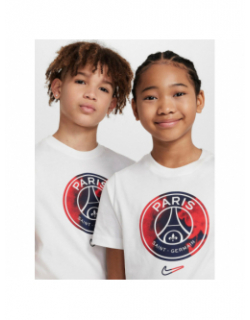 T-shirt paris saint germain crest blanc enfant - Nike