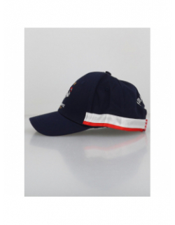 Casquette football graphic logo bleu marine - FFF