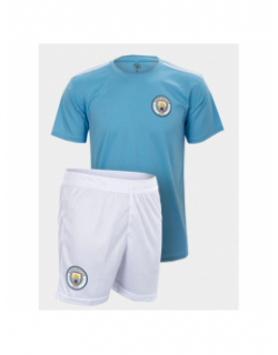 Ensemble de football manchester city bleu enfant - Holiprom