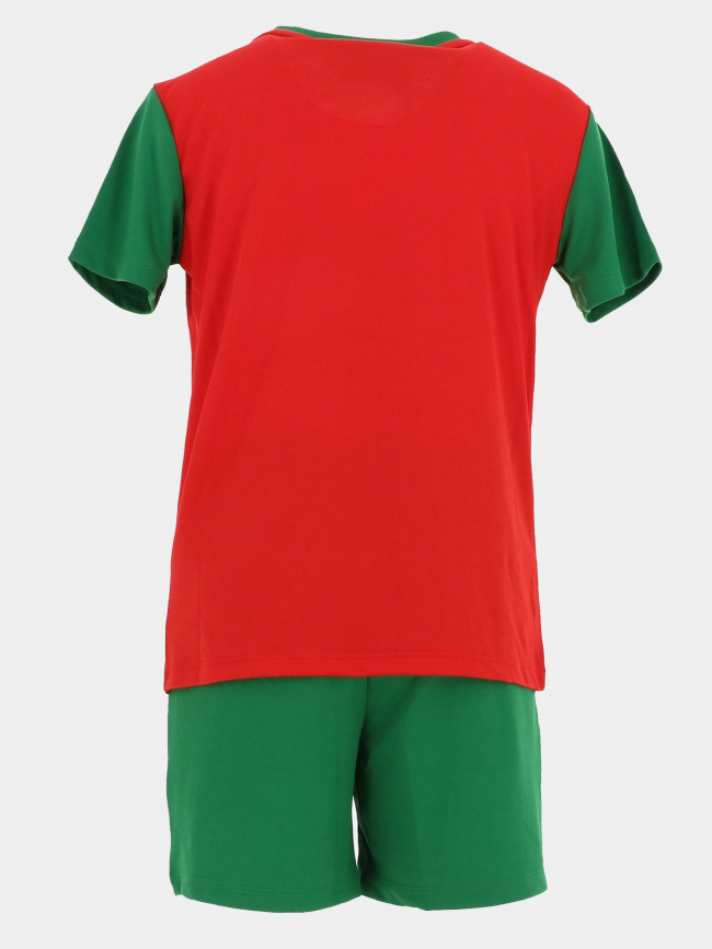 Ensemble de football portugal rouge vert enfant - Holiprom