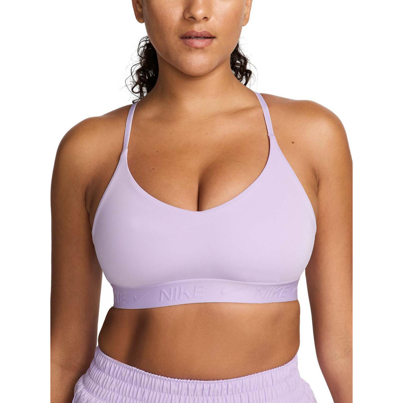 Brassière de sport indy violet femme - Nike