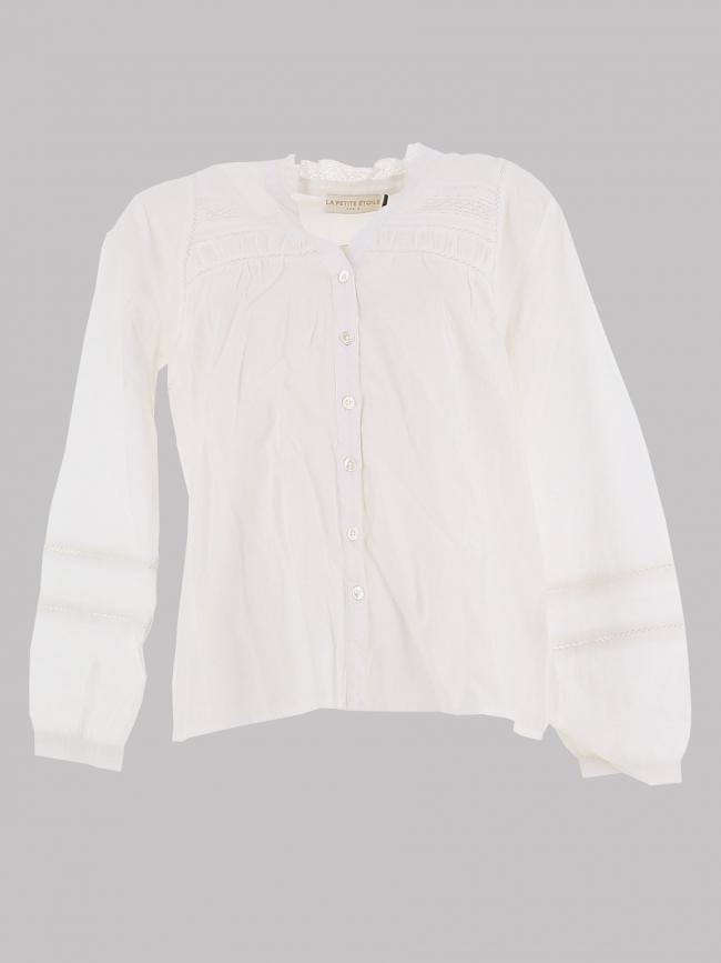 Chemisier bali blanc femme - La Petite Etoile