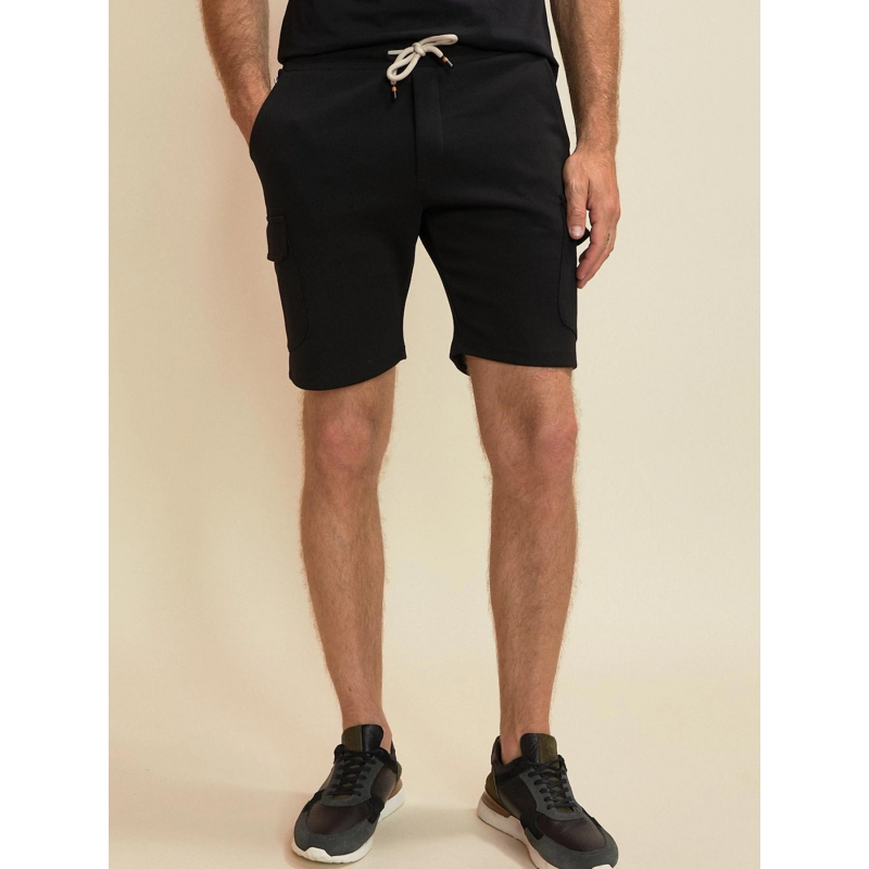 Short jogging classic cargo noir homme - Benson & Cherry