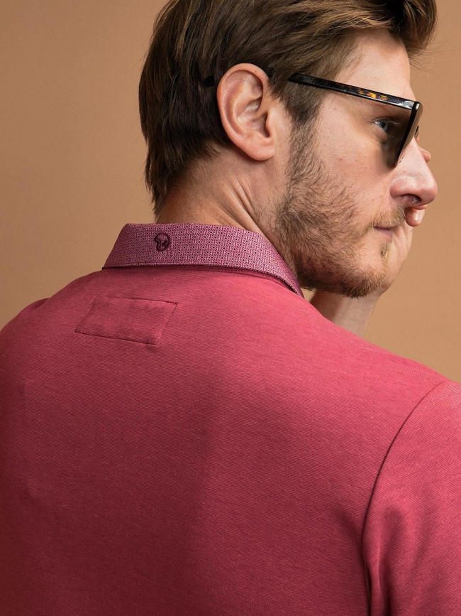 Polo classic golves bordeaux homme - Benson & Cherry