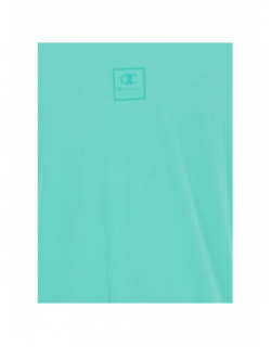 T-shirt crewneck uni vert homme - Champion