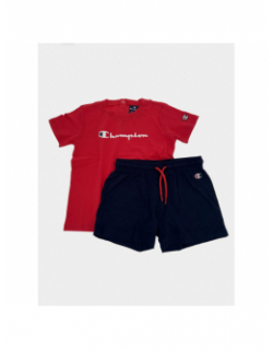 Ensemble short t-shirt rouge tout petits - Champion