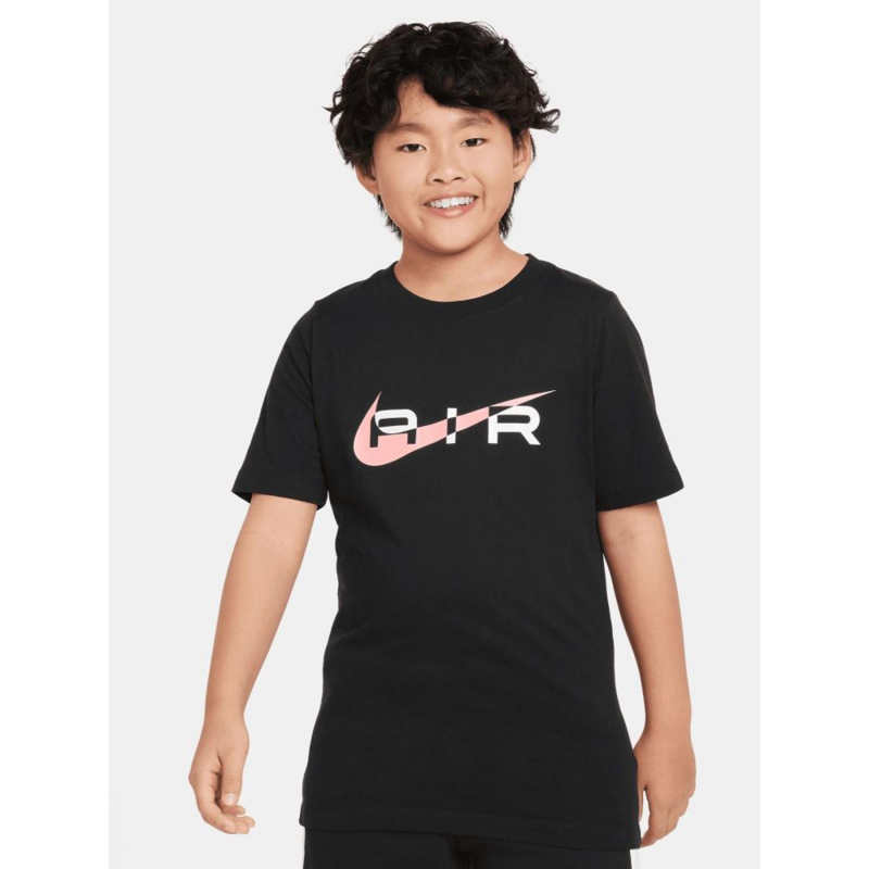 T-shirt nsw air logo rose noir enfant - Nike