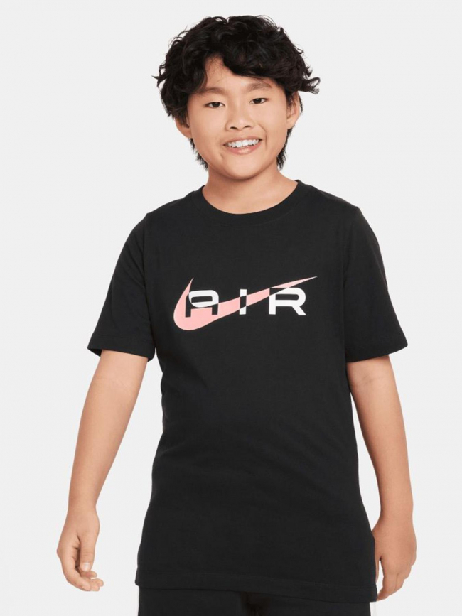 T-shirt nsw air logo rose noir enfant - Nike