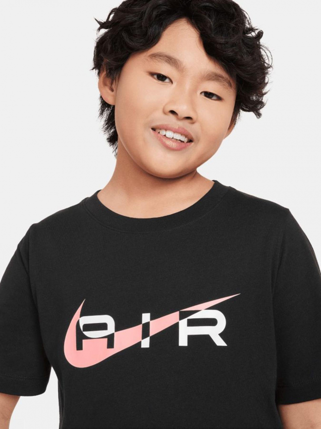 T-shirt nsw air logo rose noir enfant - Nike