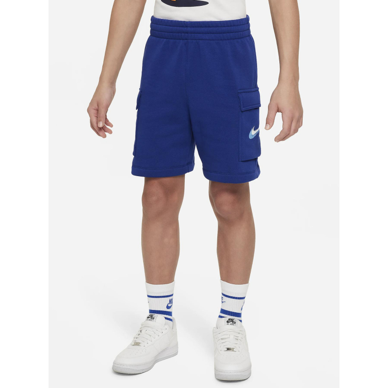 Short cargo nsw fleece bleu enfant - Nike