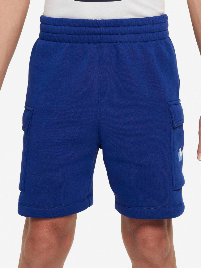 Short cargo nsw fleece bleu enfant - Nike