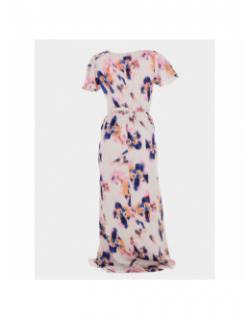 Robe col v gavi multicolore femme - Vero Moda