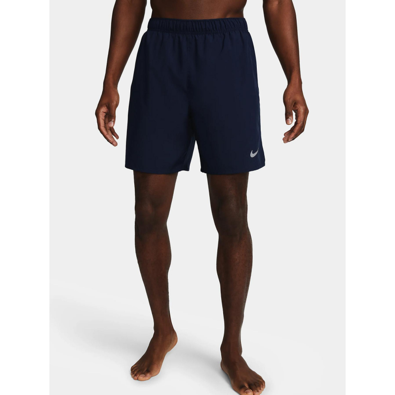 Short de running challenger 7 bleu marine homme - Nike