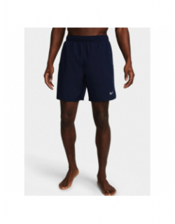 Short de running challenger 7 bleu marine homme - Nike