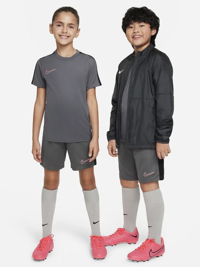 Short de football academy 23 gris enfant - Nike