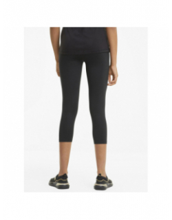 Legging de sport taille haute 3/4 noir femme - Puma