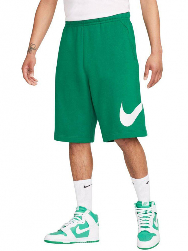 Short molletonné nsw club vert homme - Nike